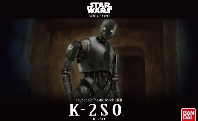 Bandai 1/12 Scale Star Wars K-2SO Model Kit - Click Image to Close