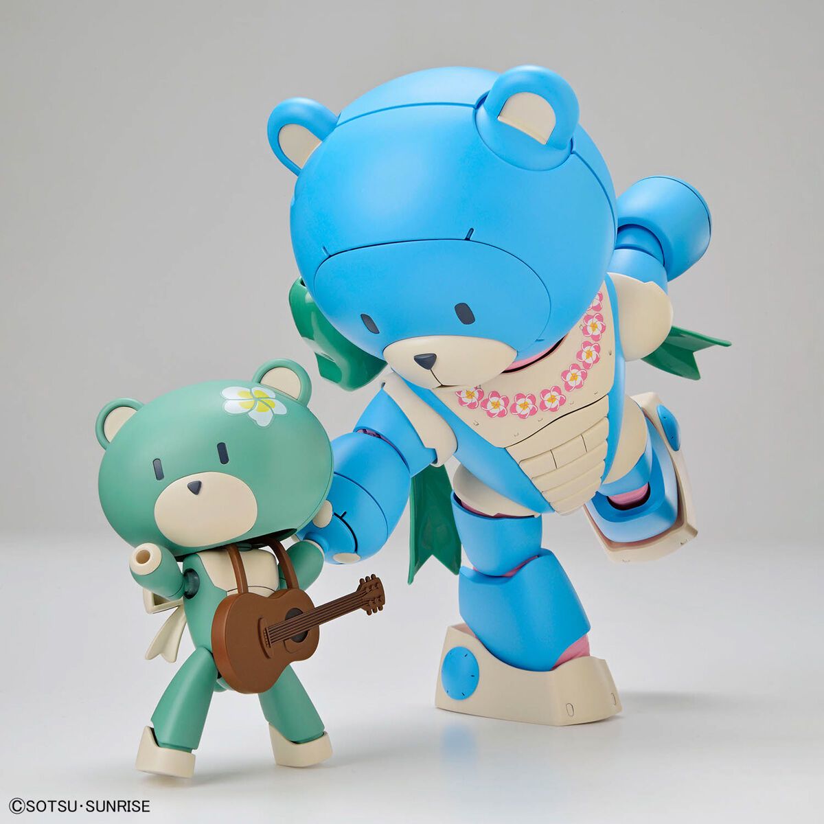 Bandai 1/144 Scale HG Bearguy Ohana & Aloharo Set Model Kit