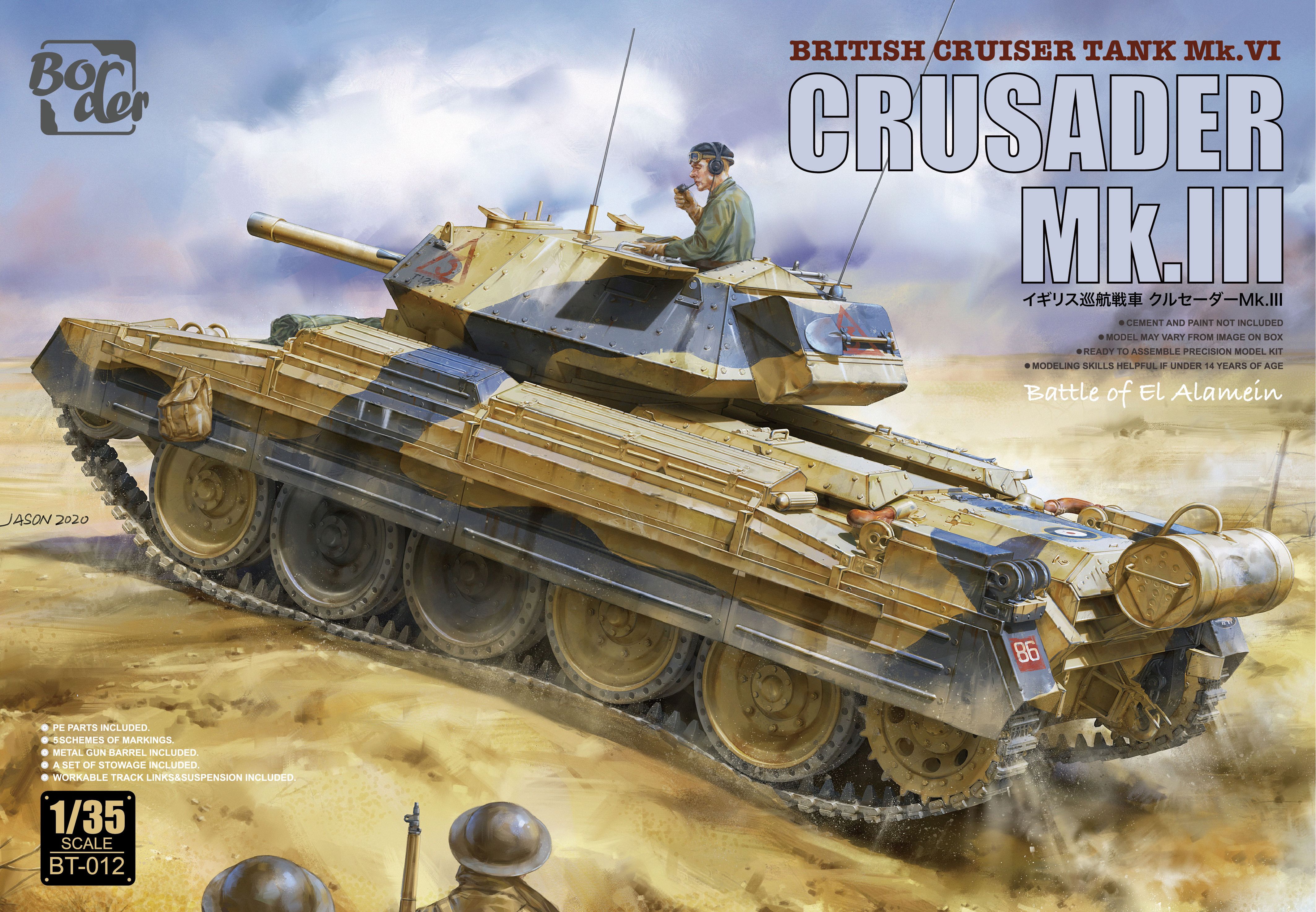 Border Models 1/35 British Cruiser Tank Crusader Model Kit