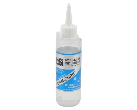 Bob Smith Industries Foam-Cure Foam Safe Glue (4oz) - Click Image to Close