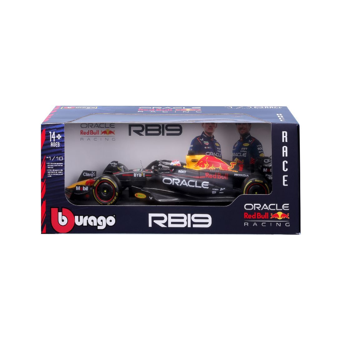 Bburago 1/18 Red Bull RB19 (2023) w/driver (Verstappen #1)