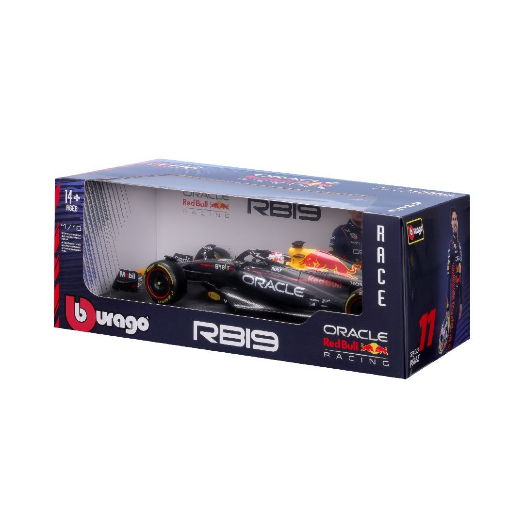 Bburago 1/18 Red Bull RB19 (2023) w/driver (Verstappen #1)