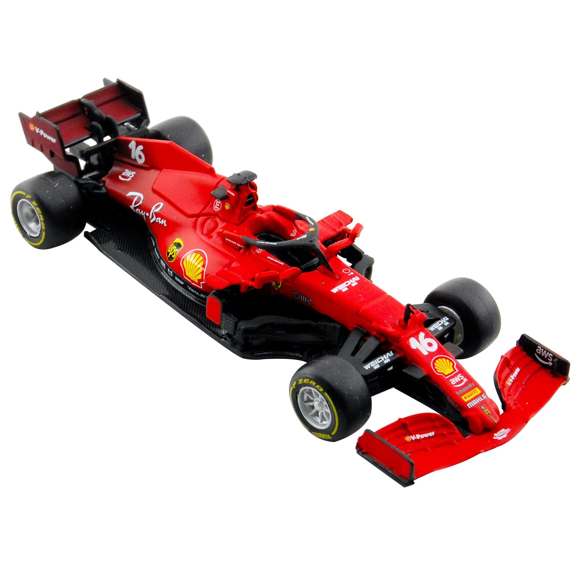 Bburago 1/43 Scale Formula 1 Diecast 2021 Ferrari (SF21) (Sainz