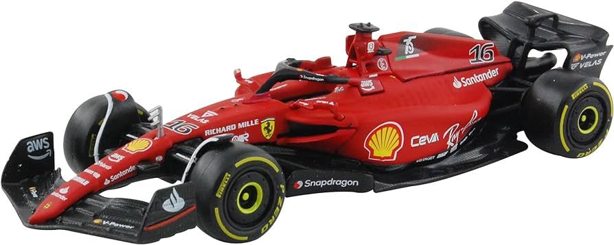 Bburago 1/43 Scale Formula 1 Diecast 2022 Ferrari (SF21) (Sainz