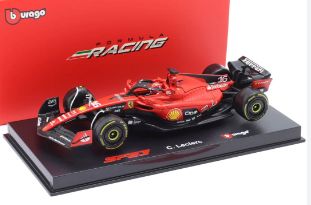 Bburago 1/43 Scale Ferrari Season Car (2024) (Leclerc #16) Model