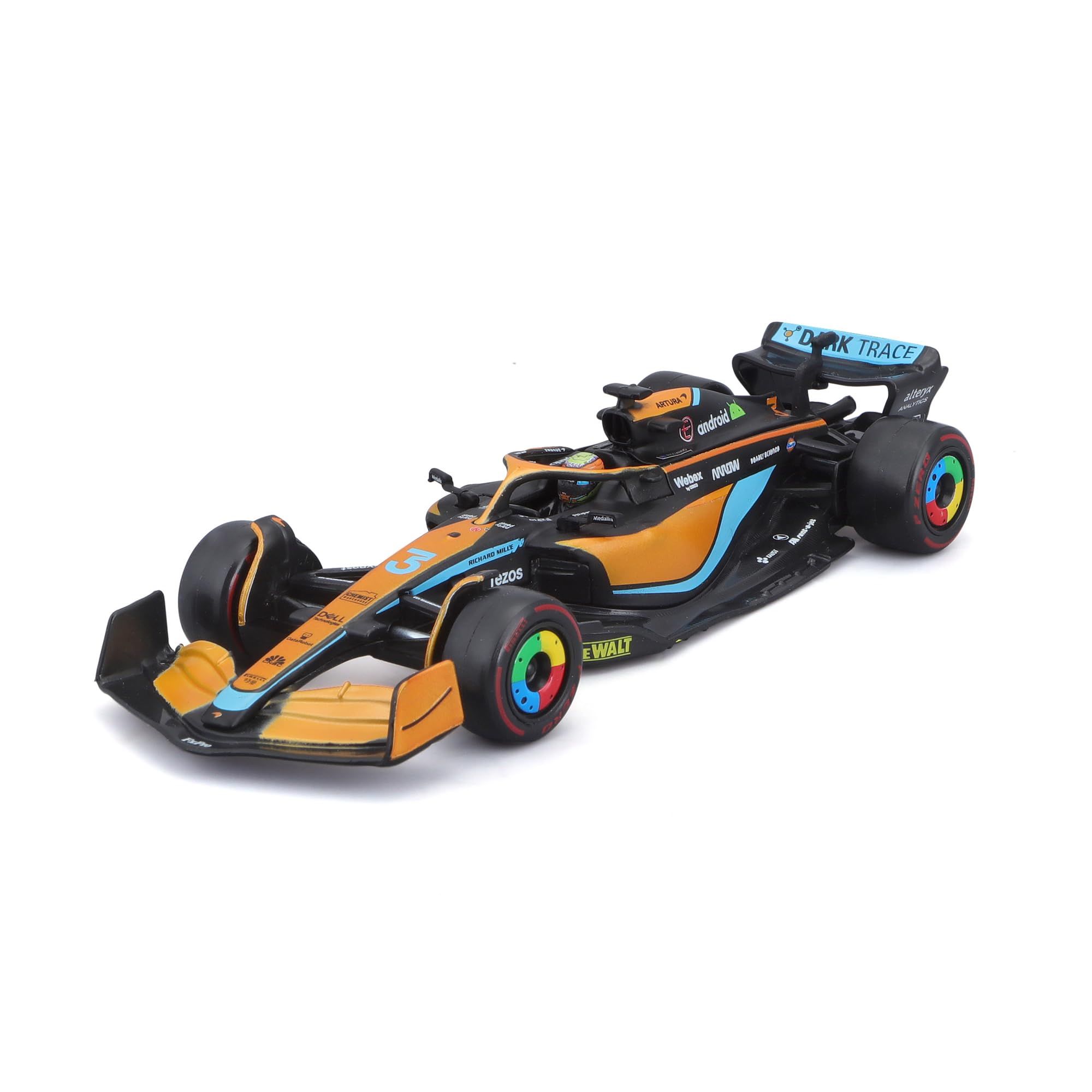 Bburago 1/43 Scale Formula 1 Diecast 2022 McLaren (MCL36)