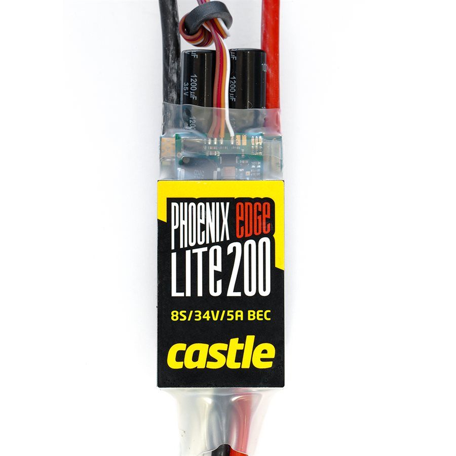 Castle Creations Phoenix Edge Lite 200 Amp ESC, 8S /34V