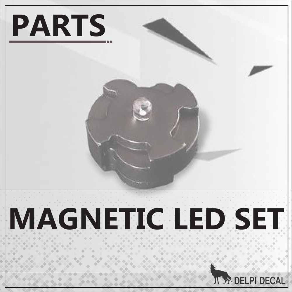 Magnetic LED Set Rainbow (Various colours)