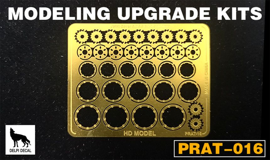Metal Etching Parts - Part 16 Thruster Internals - Gold