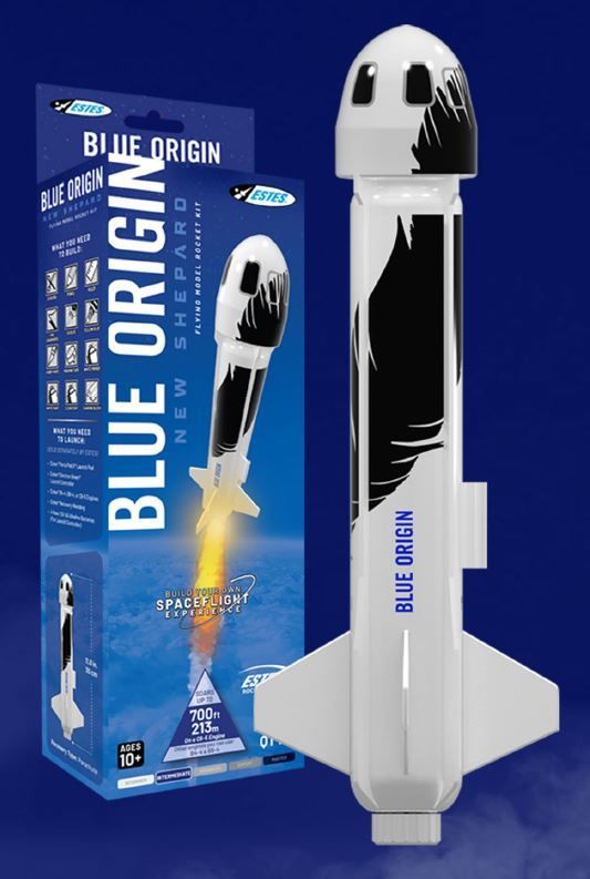 Estes Blue Origin New Shepard Builder\'s Kit