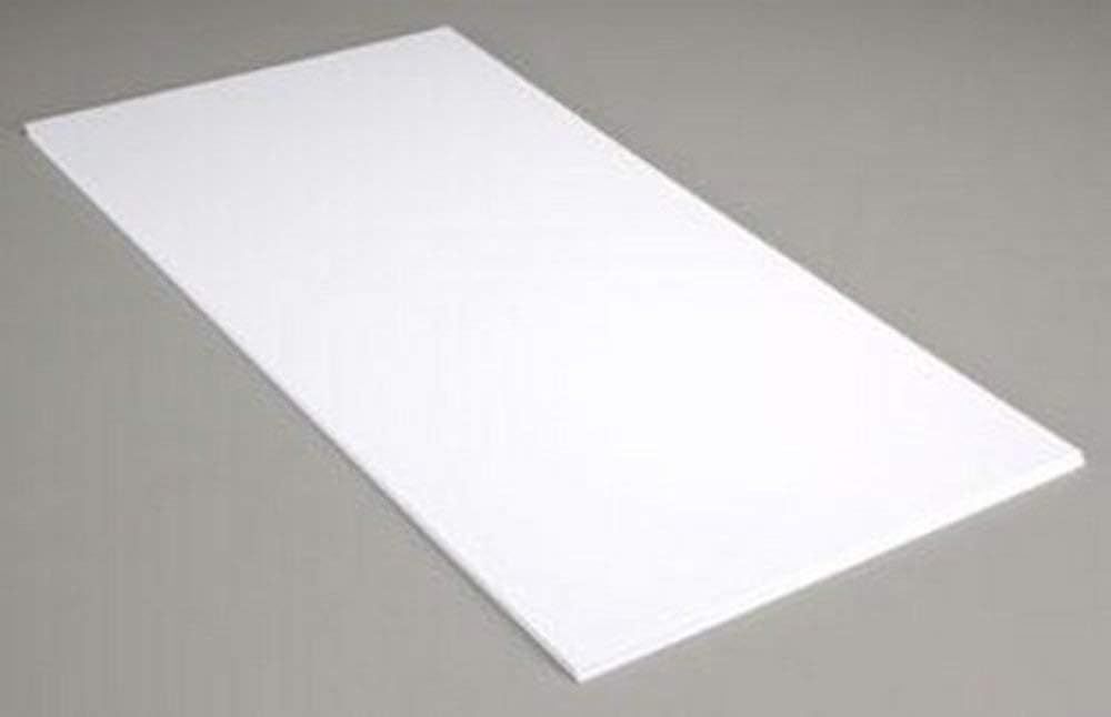 Evergreen Plastics 19060 Plain Sheet .060 12X24 - Single Sheet