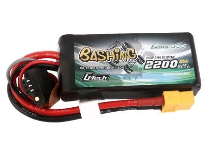 Gens Ace G-Tech Bashing 2200mAh 7.4V 35C LiPo Battery with XT60