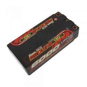 Gens Ace - 714 - 6000mAh 7.6V 130C 2S2P Hard Case HV Shorty Lipo