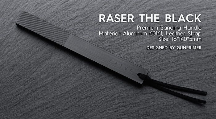 GUNPRIMER Raser - The Black Premium Sanding Set