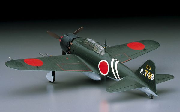 Hasegawa 1:72 Mitsubishi A6M5c Zero Fighter (Zeke) Type 52 HEI