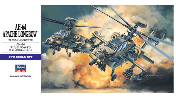 Hasegawa 1:72 AH-64 Apache Longbow Model Kit