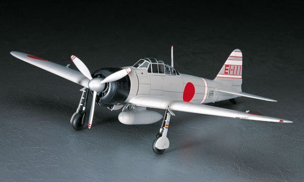 Hasegawa 1/48 Scale A6M2b Zero Fighter Type 21 (Zeke) Model Kit