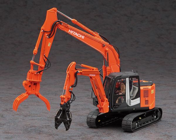 Hasegawa 1:35 Hitachi Double Arm Working Machine Astaco Model