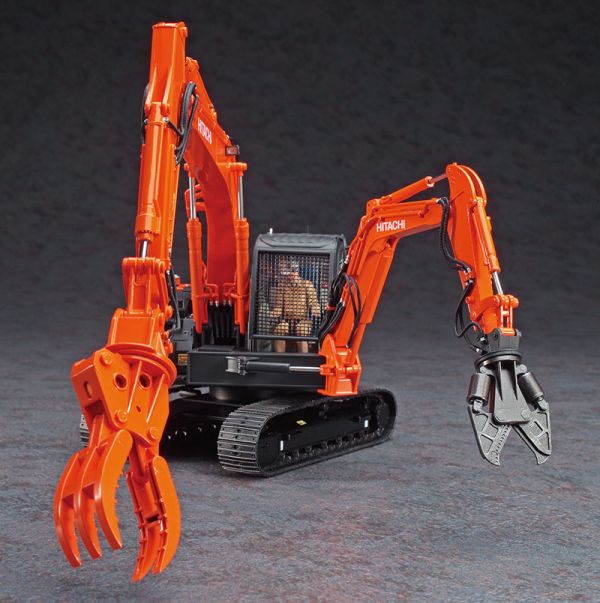 Hasegawa 1:35 Hitachi Double Arm Working Machine Astaco Model