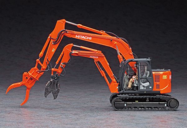 Hasegawa 1:35 Hitachi Double Arm Working Machine Astaco Model