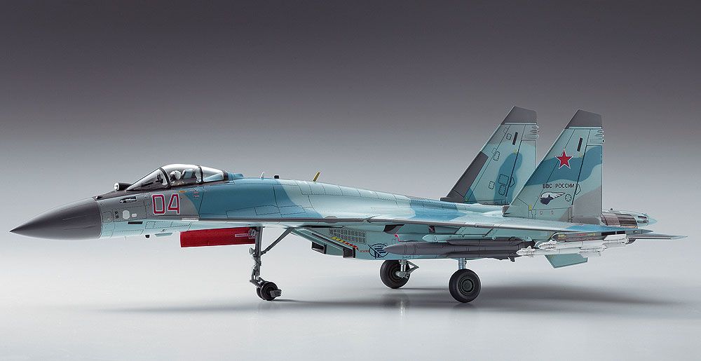 Hasegawa 1/72 Scale SU-35S Flanker E44 Model Kit