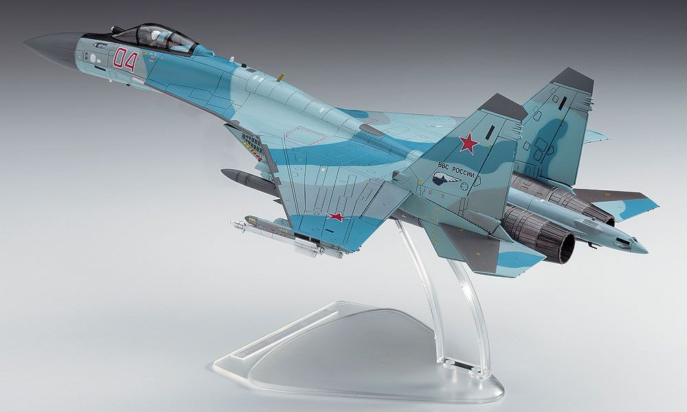 Hasegawa 1/72 Scale SU-35S Flanker E44 Model Kit