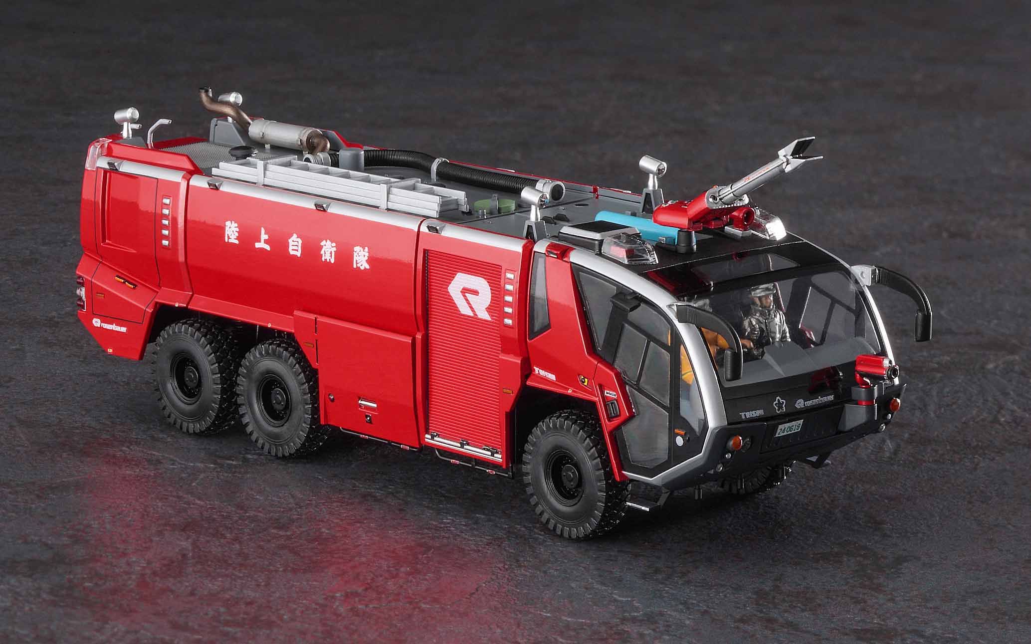 Hasegawa 1/72 Scale Rosenbauer Panther 6×6 Airport Crash Tender