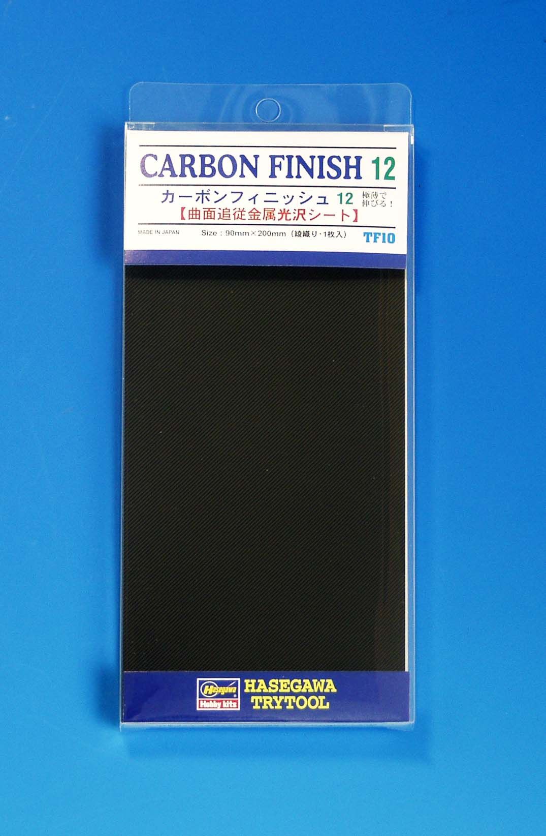 Hasegawa Carbon Finish 12 (Large-Meshes) Adhesive-backed