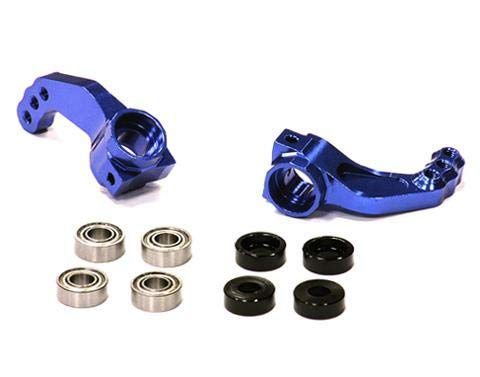 Type II Steering Blocks for Electric Traxxas 2WD Blue