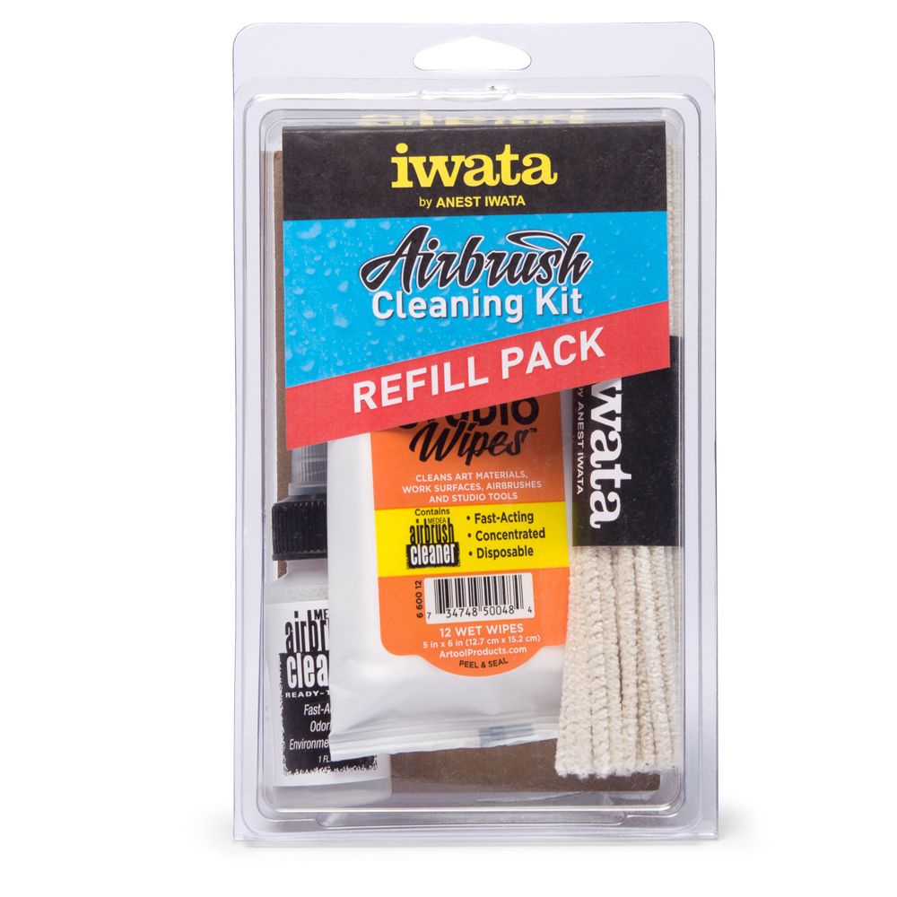 Iwata Airbrush Cleaning Kit Refill Pack