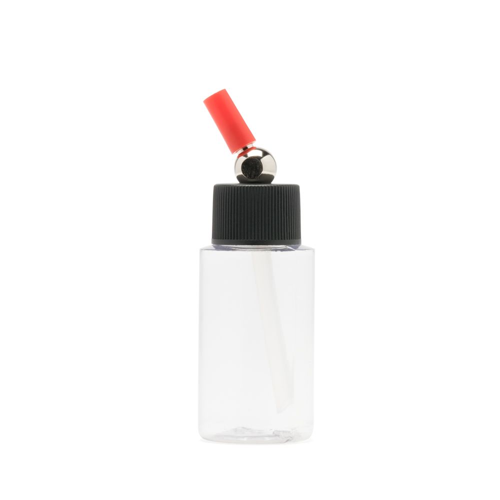 Iwata 1oz Crystal Clear Bottle 1oz / 30ml Cylinder with Adaptor