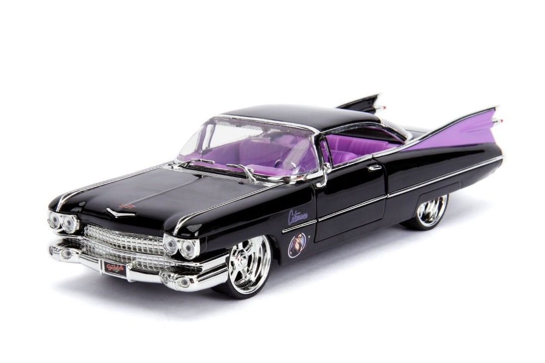 Jada 1/24 \"DC Comics Bombshells\" 1959 Cadillac with Catwoman