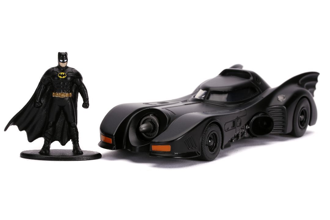 Jada 1/32 Scale \"Hollywood Rides\" 1989 Batman Batmobile