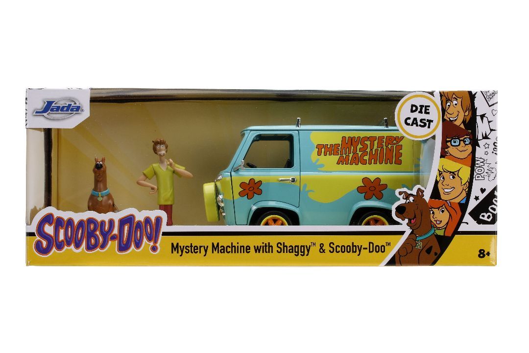 Jada 1/24 Scale \"Hollywood Rides\" Mystery Machine w/Scooby Doo