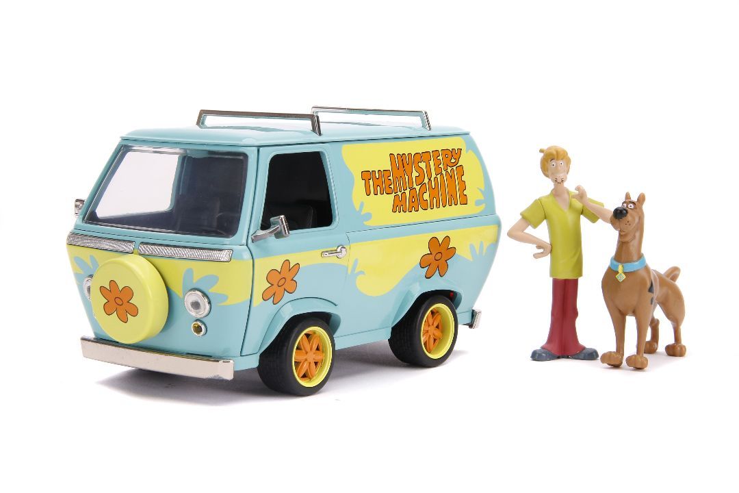 Jada 1/24 Scale \"Hollywood Rides\" Mystery Machine w/Scooby Doo