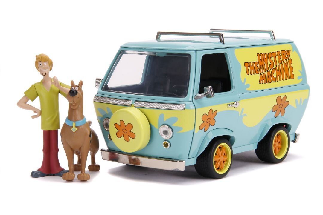 Jada 1/24 Scale \"Hollywood Rides\" Mystery Machine w/Scooby Doo