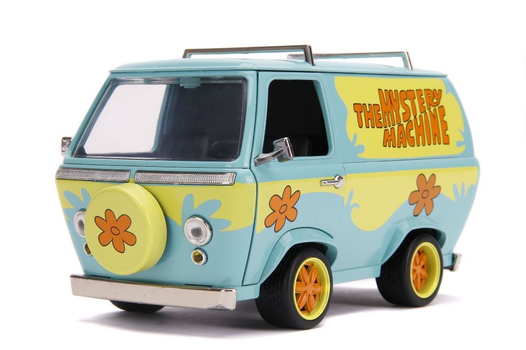 Jada 1/24 Scale \"Hollywood Rides\" Mystery Machine w/Scooby Doo