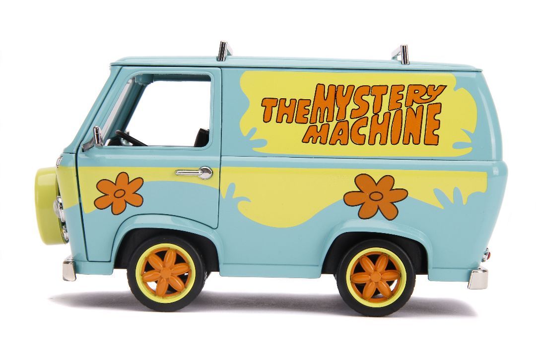 Jada 1/24 Scale \"Hollywood Rides\" Mystery Machine w/Scooby Doo