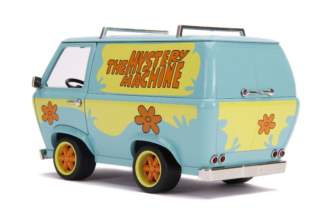 Jada 1/24 Scale \"Hollywood Rides\" Mystery Machine w/Scooby Doo