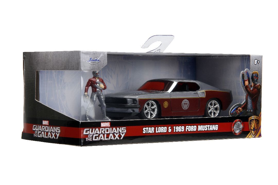 Jada 1/32 Scale \"Hollywood Rides\" Marvel 1969 Ford Mustang