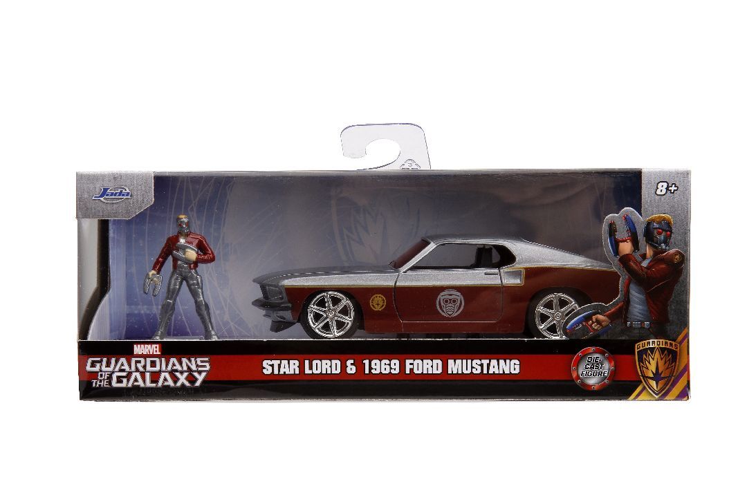 Jada 1/32 Scale \"Hollywood Rides\" Marvel 1969 Ford Mustang