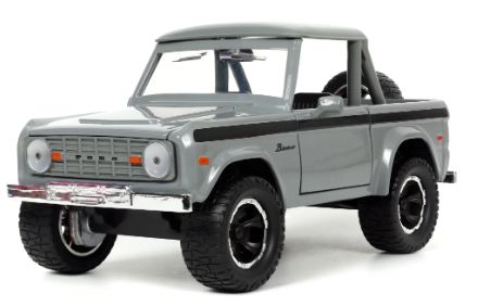 Jada 1/24 Scale \"Just Trucks\" with Rack - 1973 Ford Bronco