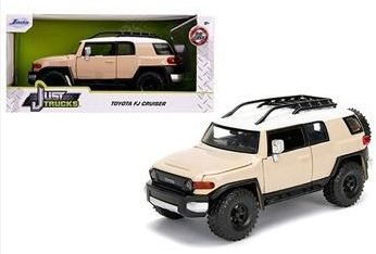 Jada 1/24 Scale \"Just Trucks\" with Rack - Toyota FJ Cruiser