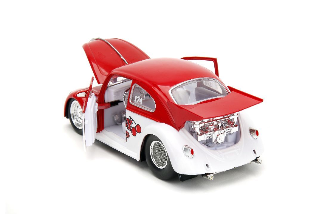 Jada 1/24 Scale Punch Buggy 1959 VW Drag Beetle