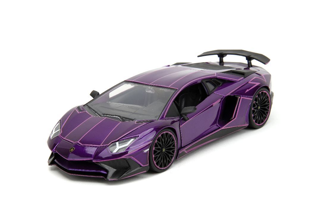 Jada 1/24 Scale \"Pink Slips\" Lamborghini Aventador SV - Candy