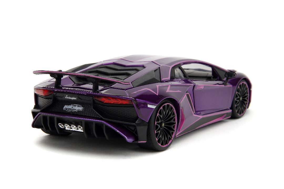 Jada 1/24 Scale \"Pink Slips\" Lamborghini Aventador SV - Candy