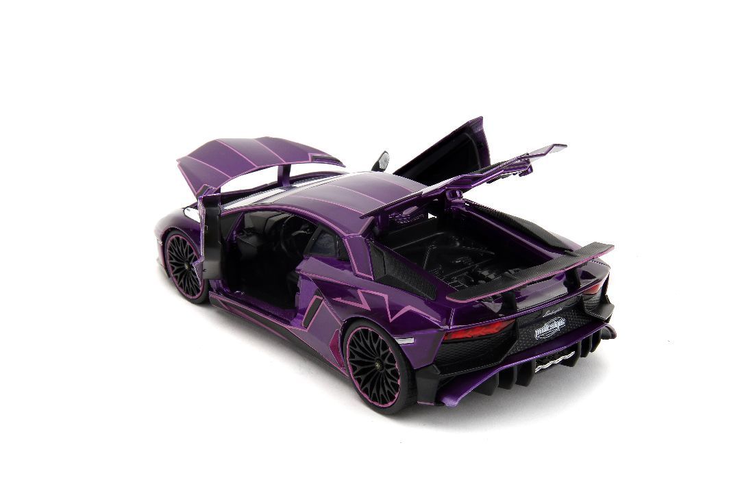 Jada 1/24 Scale \"Pink Slips\" Lamborghini Aventador SV - Candy