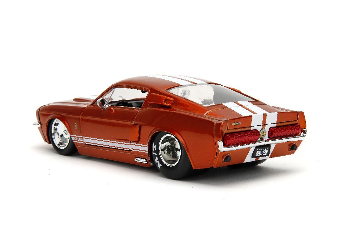 Jada 1/24 Scale \"BIGTIME Muscle\" 1967 Shelby GT500 - Candy Ora