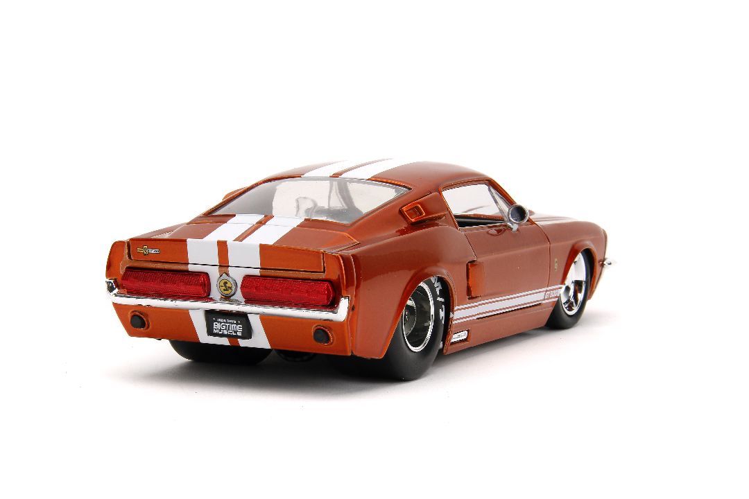 Jada 1/24 Scale \"BIGTIME Muscle\" 1967 Shelby GT500 - Candy Ora