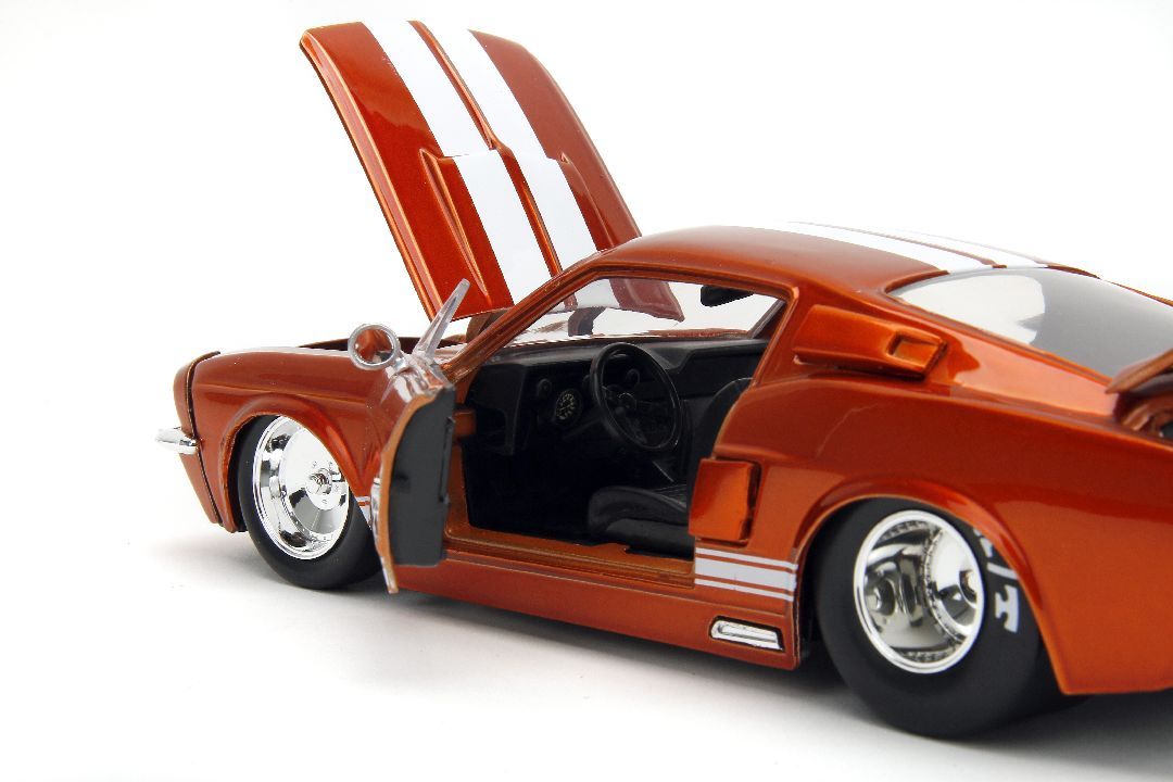 Jada 1/24 Scale \"BIGTIME Muscle\" 1967 Shelby GT500 - Candy Ora